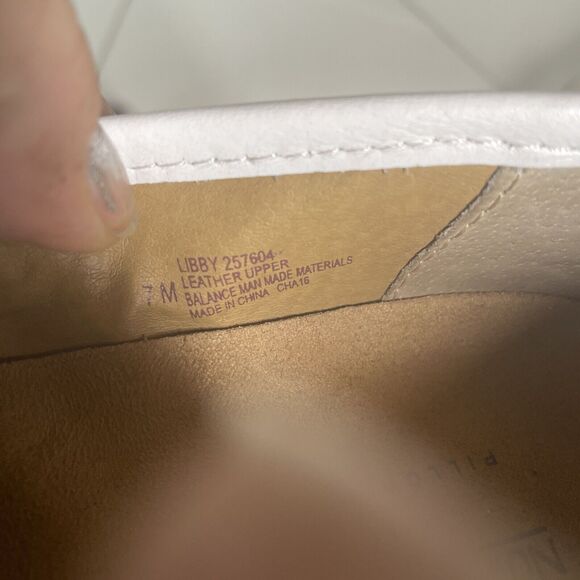 Nurse Mates Libby White‎ Leather Nursing Clogs Women's SZ 7 M Slip Resistant - Picture 5 of 7